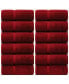 Фото #1 товара Luxury Hotel Spa Towel Turkish Cotton Wash Cloths, Set of 12