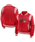 ფოტო #1 პროდუქტის Women's Red Kansas City Chiefs Bomber Full-Zip Jacket