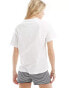 Фото #4 товара Stradivarius 'new york' t-shirt in white