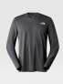 Фото #7 товара The North Face Lightbright long-sleeve t-shirt in asphalt grey-tnf black