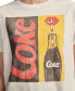 Фото #3 товара Women's Cotton Coca-Cola Pop Art Boyfriend Tee