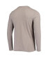 ფოტო #4 პროდუქტის Men's Gray, Black San Antonio Spurs Long Sleeve T-shirt and Pants Sleep Set