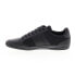 Lacoste Chaymon 123 3 US CMA Mens Black Leather Lifestyle Sneakers Shoes