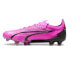 Фото #3 товара Puma Ultra Ultimate Firm GroundArtificial Ground Soccer Cleats Mens Pink Sneaker