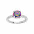 Charming silver ring with topaz Mystic Stone SR03520A