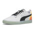 Фото #2 товара Puma Ralph Lo Brand Love Lace Up Mens White Sneakers Casual Shoes 39585001