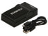Duracell Digital Camera Battery Charger - USB - Black - Indoor battery charger - 5 V - 5 V - 5 V