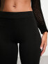 Фото #6 товара Only high waisted flares in black