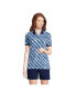 Фото #1 товара Women's Mesh Cotton Short Sleeve Polo Shirt