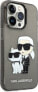 Karl Lagerfeld Etui Karl Lagerfeld KLHCP14LHNKCTGK Apple iPhone 14 Pro czarny/black hardcase IML GLIT NFT Karl&Choupette