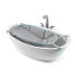 Фото #2 товара Summer Infant My Size Tub 4-in1 Modern Bathing System - White