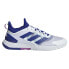 ADIDAS Adizero Ubersonic 4.1 all court shoes Ftw White / Lucid Blue / Purple Burst, 44.6 - фото #2