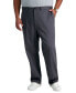 Men's Big & Tall Premium No Iron Khaki Classic Fit Flat Front Hidden Expandable Waistband Pants