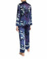Фото #2 товара Neiman Marcus 270679 Floral-Printed Silk Pajama Top size Small