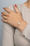 Фото #2 товара Minimalist silver bracelet Heart BRC123W