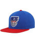 Men's Blue, Red New Jersey Nets Hardwood Classics Core Side Snapback Hat Blue, Red - фото #4