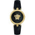 Фото #1 товара Versace Damen Armbanduhr PALAZZO 34MM D/BLK S/BLK IPCHA V245 VECQ001 18