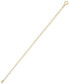 ფოტო #2 პროდუქტის Children's Polished Valentino Link Bracelet in 14k Gold