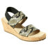 VANELi Chila Snake Wedge Womens Size 11 W Casual Sandals 307889