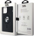 Karl Lagerfeld Karl Lagerfeld KLHMP14LSCMKCRHK iPhone 14 Pro 6.1" czarny/black hardcase Silicone Karl & Choupette MagSafe