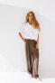 Фото #2 товара Buckle-detail Dress Pants