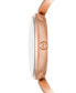 Фото #2 товара Часы и аксессуары ARMANI EXCHANGE Женские часы кварцевые с тремя стрелками из нержавеющей стали с розовым покрытием 38 мм