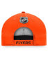 Фото #5 товара Men's Orange Philadelphia Flyers Authentic Pro Team Locker Room Adjustable Hat