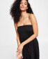 Фото #3 товара Strapless High-Low Dress Cover-Up