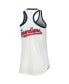 Фото #3 товара Women's White Cleveland Guardians Tater Tank Top