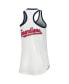 ფოტო #3 პროდუქტის Women's White Cleveland Guardians Tater Tank Top