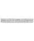 ფოტო #3 პროდუქტის Diamond Double Row Band (1/4 ct. t.w.) in 10k White Gold