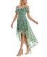 Фото #3 товара Платье BCX женское с асимметричным подолом и застежкой на поясе