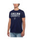 Фото #4 товара Men's Navy Dallas Cowboys Team Fade Out T-shirt