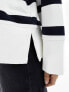 Фото #5 товара Barbour relaxed sweatshirt in white/navy stripe