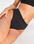 Фото #4 товара Nike Swimming Essentials high waist bikini bottoms in black