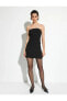 Фото #3 товара Mini Straplez Elbise Çift Toka Detaylı