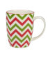 Holiday Fun 16 oz Mugs Set of 6, Service for 6 - фото #2