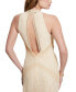 Фото #4 товара Women's New Liza Lace Halter Sleeveless Gown
