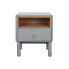 Фото #3 товара Ночной столик Home ESPRIT Синий Серый Натуральный Деревянный MDF 48 x 40 x 55 cm