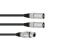 Фото #1 товара Omnitronic 30225204 - XLR (3-pin) - Female - 2 x XLR (3-pin) - Male - 1 m - Black