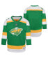 ფოტო #1 პროდუქტის Newborn and Infant Boys and Girls Green Minnesota Wild 2023/24 Alternate Replica Jersey