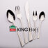 Фото #5 товара Посуда и кухонные принадлежности Kinghoff SZTUĆCE KINGHOFF 72 ELE. SATYNA KH-3565