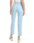 Фото #2 товара Anne Klein Fly Front Slash Pocket Straight Ankle Pant Women's