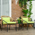 Фото #1 товара Rattan Gartenmöbel-Set 863-135V00GN