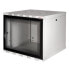 Фото #3 товара LogiLink W09A40G - 9U - Wall mounted rack - 50 kg - White - Steel - 48.3 cm (19")