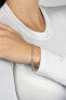 Glittering silver bracelet with zircons BRC16W