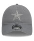 Фото #3 товара Men's Gray Dallas Cowboys Color Pack 9TWENTY Adjustable Hat