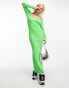 Фото #2 товара Daisy Street knit maxi dress with square neck in soft green