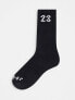 Jordan Essentials 3 pack length socks in black M - фото #1