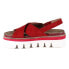 Фото #3 товара Diba True Razzle Dazz Platform Womens Red Casual Sandals 64420-600